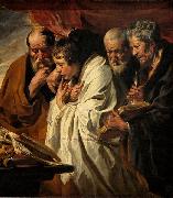 The Four Evangelists Jacob Jordaens